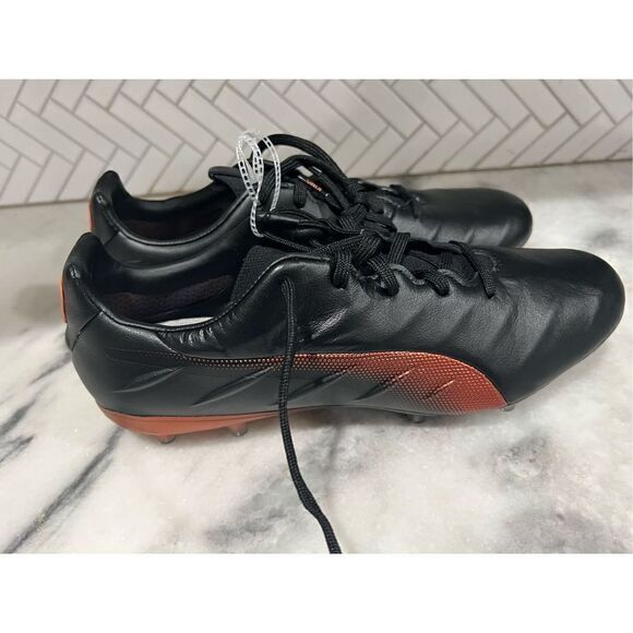 Puma King Platinum 21 FG/AG 106478-04 Black Soccer Cleats Shoes Football Boots